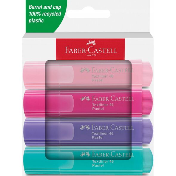 Faber-Castell Zakreślacz różne kolory Faber-Castell 4 szt.