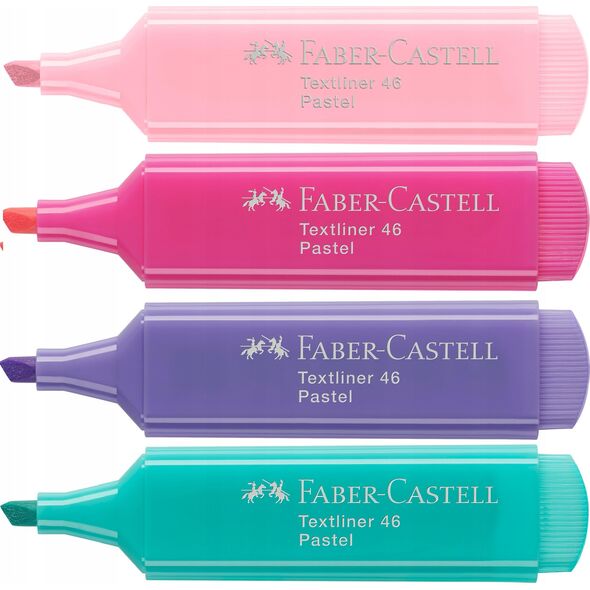 Faber-Castell Zakreślacz różne kolory Faber-Castell 4 szt.