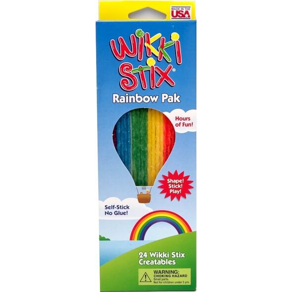 Scratch Kreatywne sznureczki Wikki Stix - Rainbow pack - 24szt.