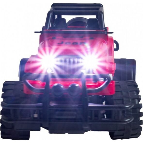 Auto RC rock crawler czerwone Smily Play