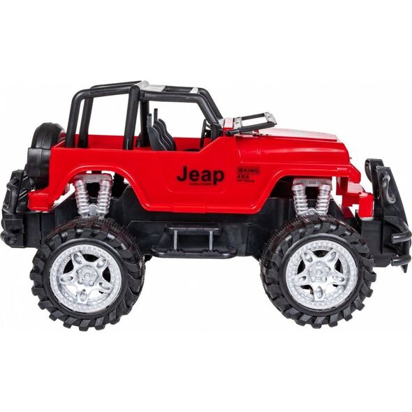 Auto RC rock crawler czerwone Smily Play