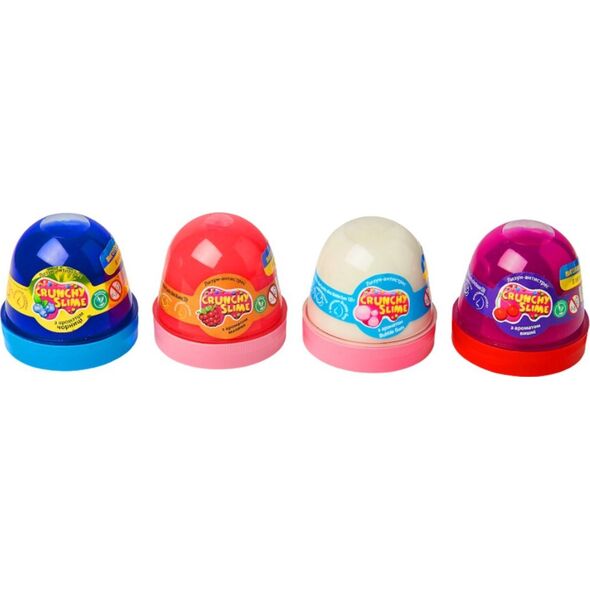 Glutek Slime Crunchy Masa Plastyczna Elastyczna Rozciągliwa Wyrazisty Zapac
