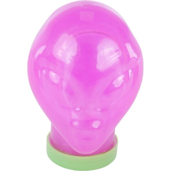 Masa Slime Plastyczna UFO Kosmita Glutek Rozciągliwy Elastyczny Drobinki