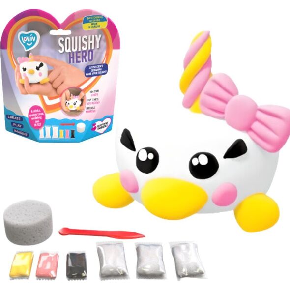 Squishy Zestaw z lekka plastelina MIX 70163