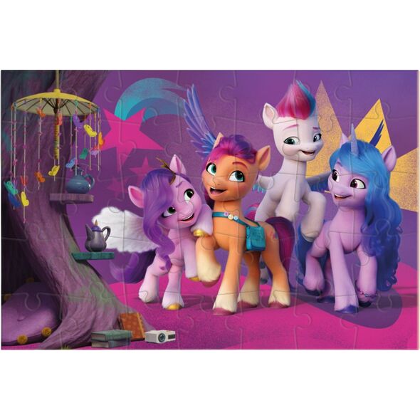 PUZZLE MINI MY LITTLE PONY UKŁADANKA 35 ELEMENTÓW DLA NAJMŁODSZYCH DZIECI