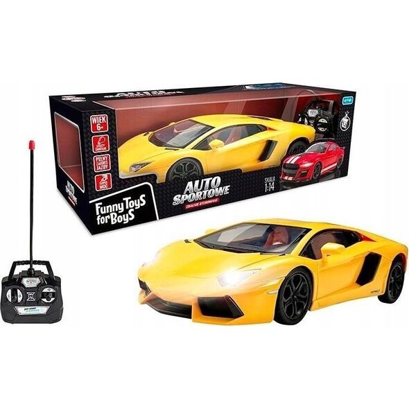 ML Artyk Auto R/C TFB żółte