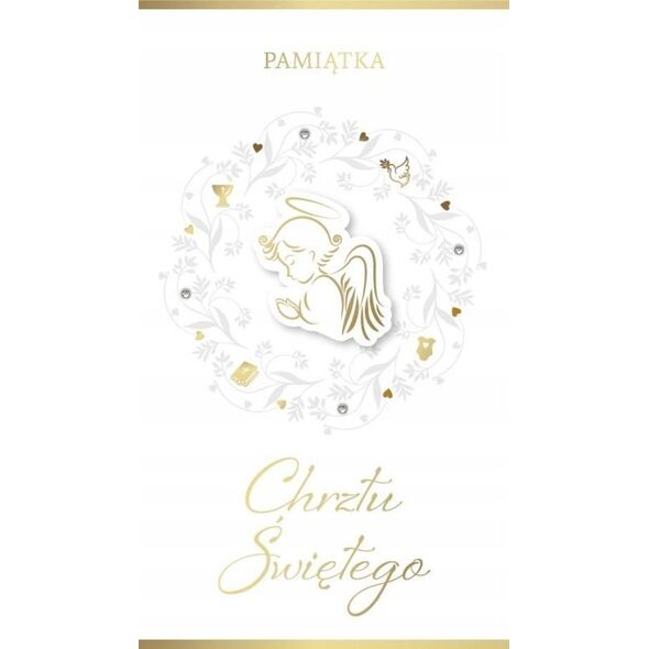 Kartki karnet GMP-47 Chrzest Święty