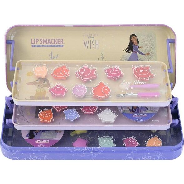 Disney Wish Makeup Case Triple Layer Beauty Tin zestaw kosmetyków do makijażu dla dzieci