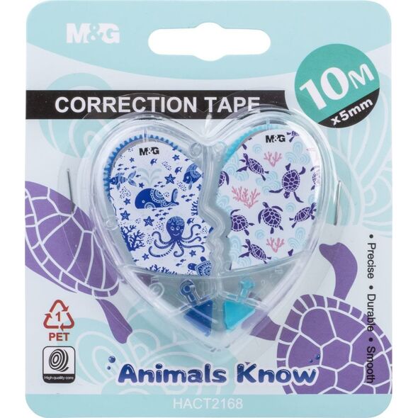 Korektor w taśmie Animal Planet 2szt x 5m x 5mm MG