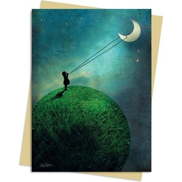 Karnet B6 W pogoni za księżycem Catrin Welz-Stein