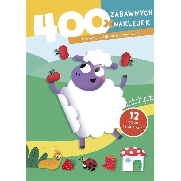 400 zabawnych naklejek. Owieczka