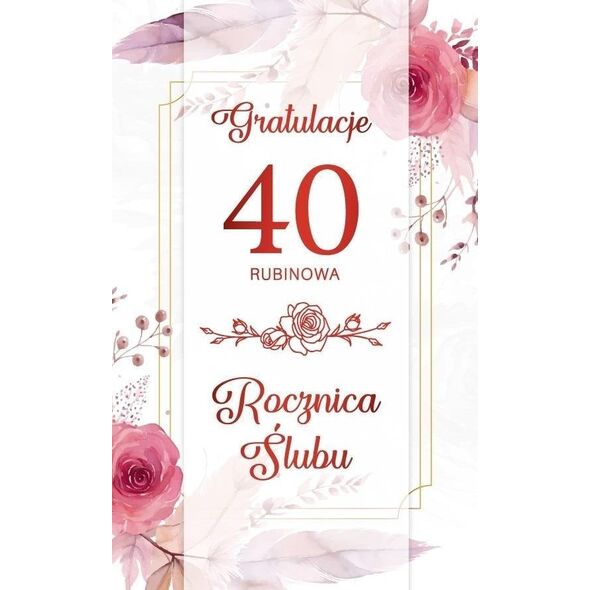 Karnet Rocznica Ślubu