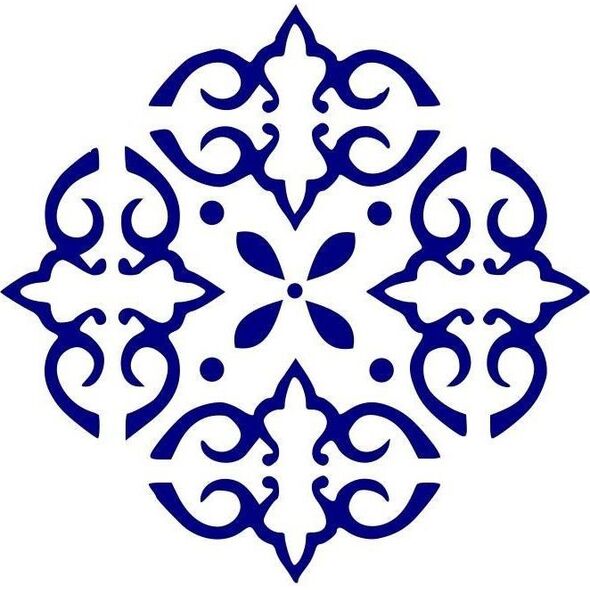 Szablon ornament 20x30cm
