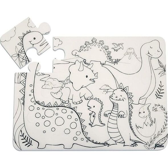 Puzzle Dinozaury Funny Mat STRIGO