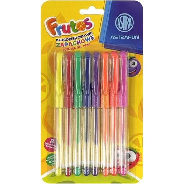 Długopis żelowy zapachowy Frutos 8kol ASTRA