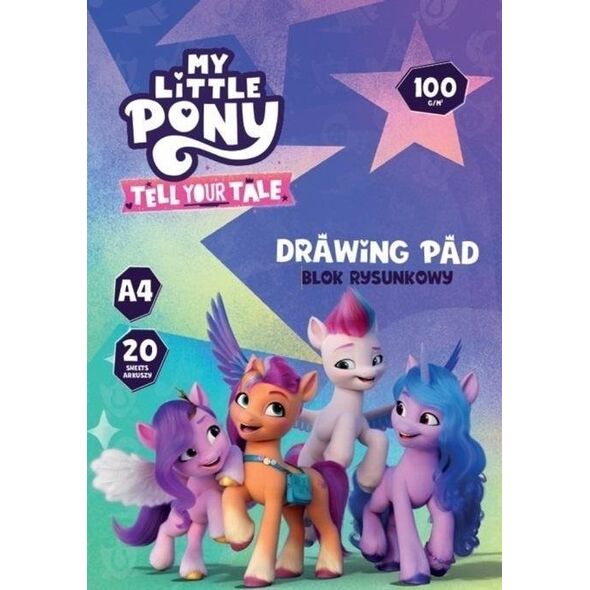 Blok rysunkowy A4/20K My Little Pony (10szt) ASTRA