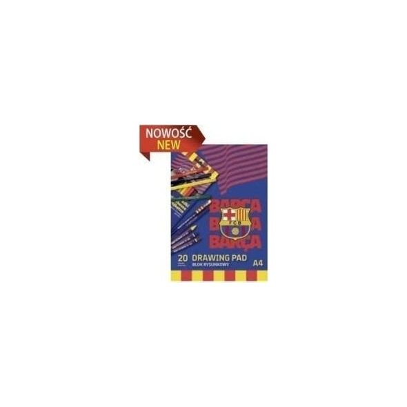 Blok rysunkowy A4/20K FC BARCELONA (10szt)