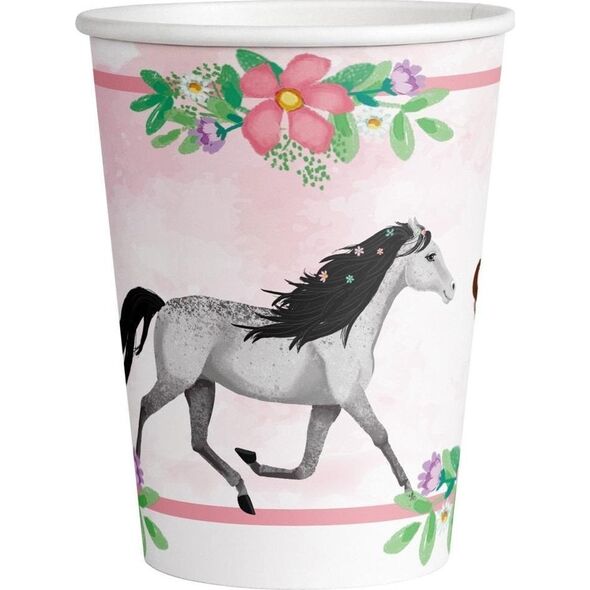 Kubki papierowe 250ml 8szt