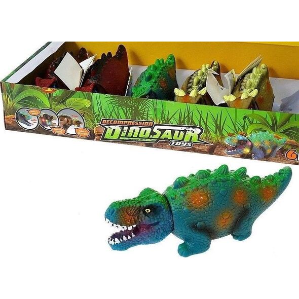 Gniotek z piszczkiem Dinozaur MIX