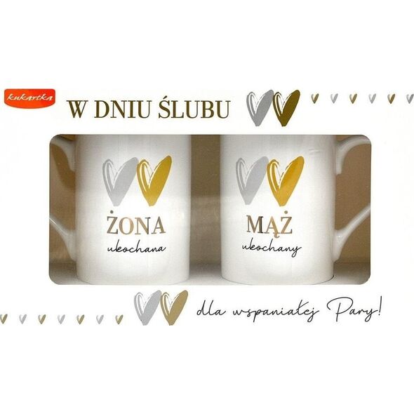 Kubek komplet Ślub