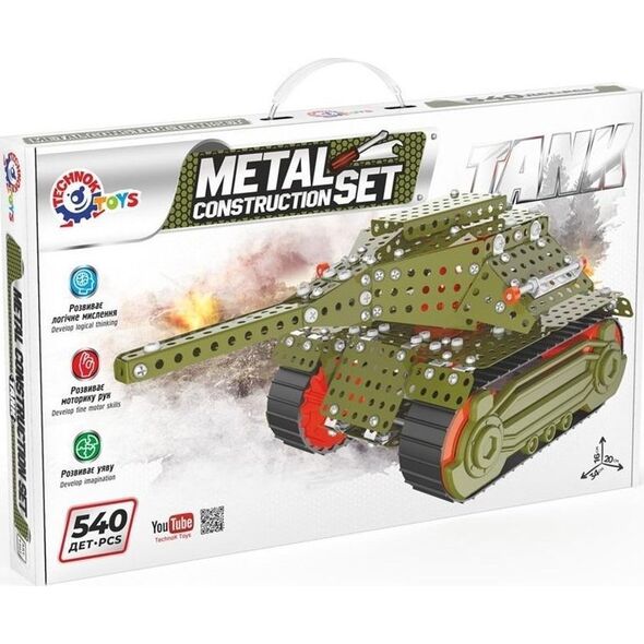 Konstruktor metalowy 540el