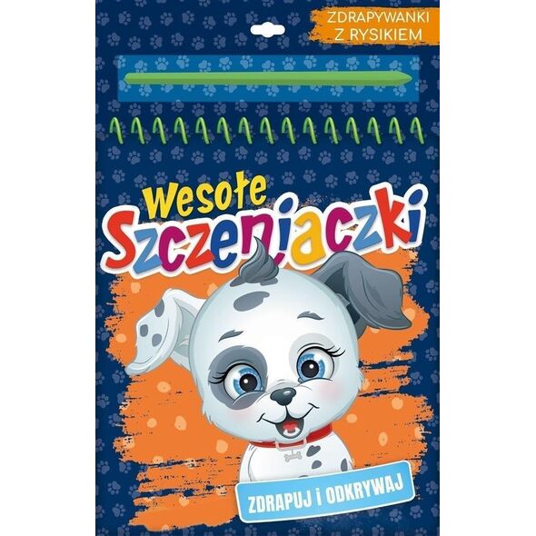 Wydrapywanka Wesołe szczeniaki Dalmatyńczyk