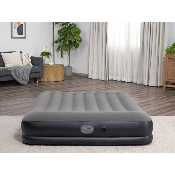Bestway dmuchany Materac Tritech z wbudowaną pompką USB 152x203cm 671BU