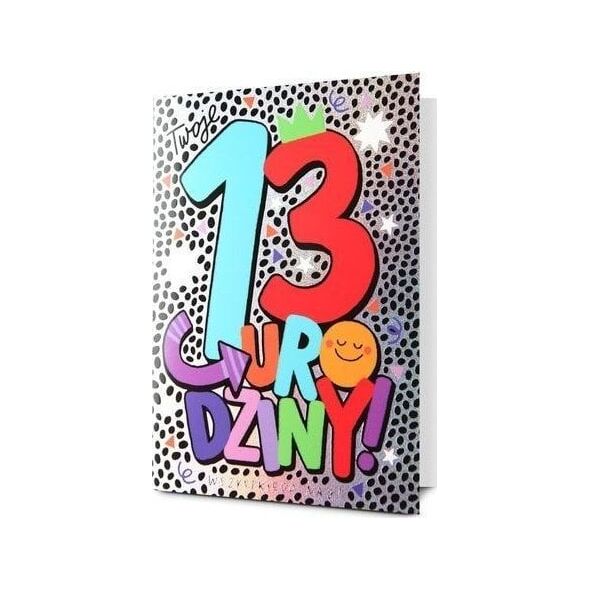 Karnet Urodziny 13