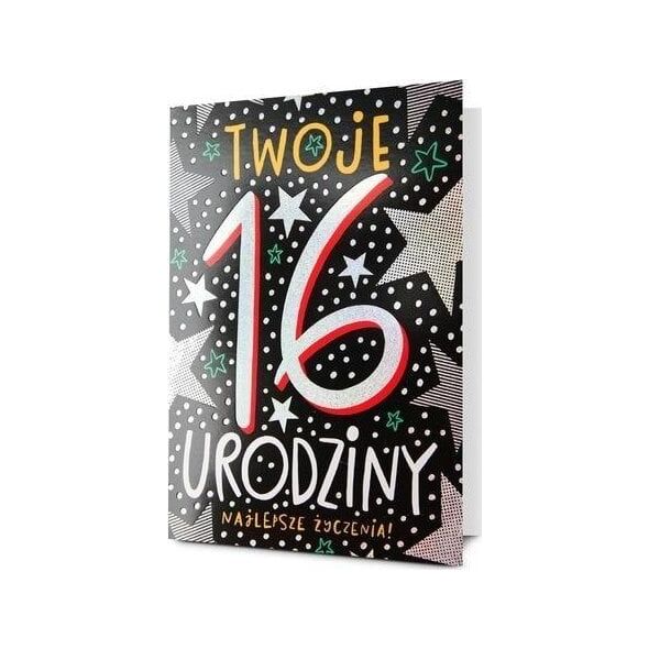 Karnet Urodziny 16