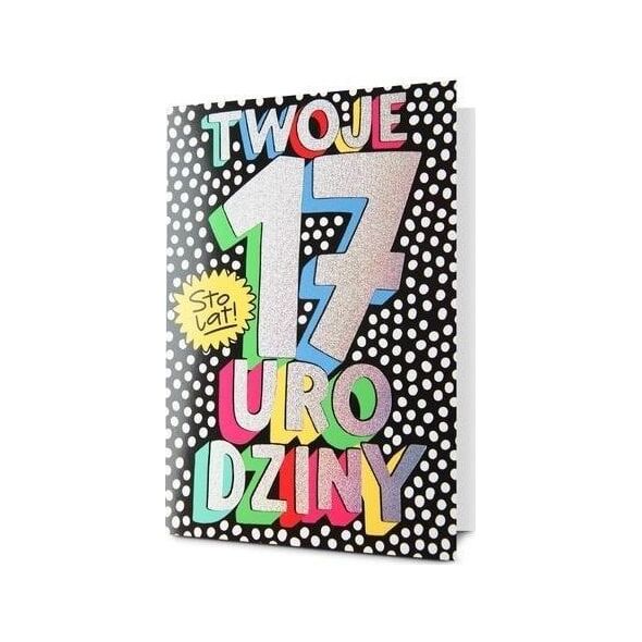 Karnet Urodziny 17