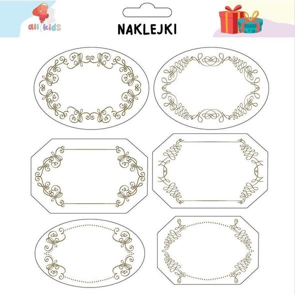 Naklejki na prezenty 5