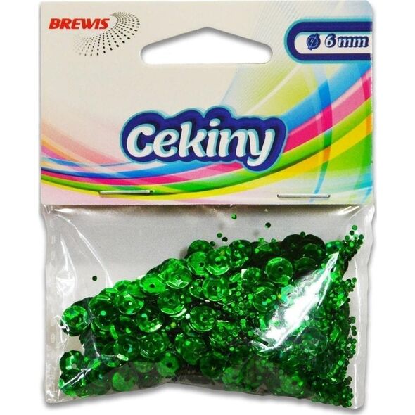 Cekiny hologramowe H 30 zielony