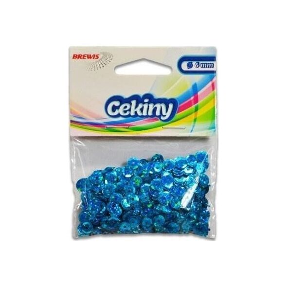 Cekiny hologramowe H 110 jasny niebieski