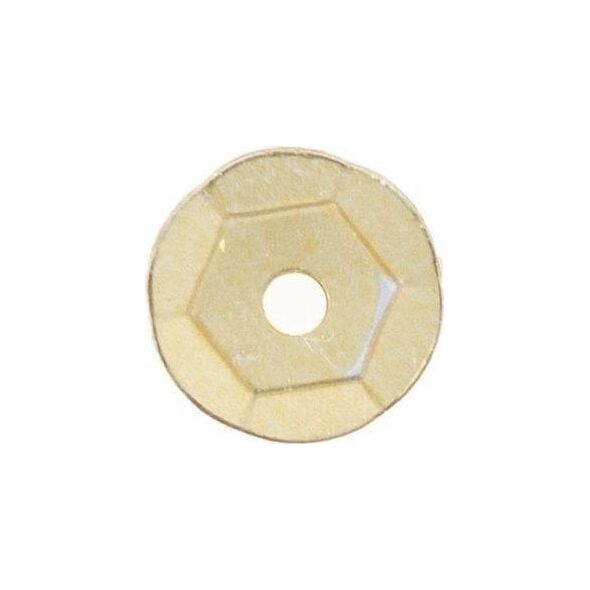 Cekiny 6mm 10g matowe piaskowy