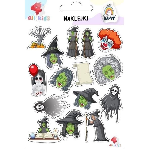 Naklejki dla dzieci Halloween 2