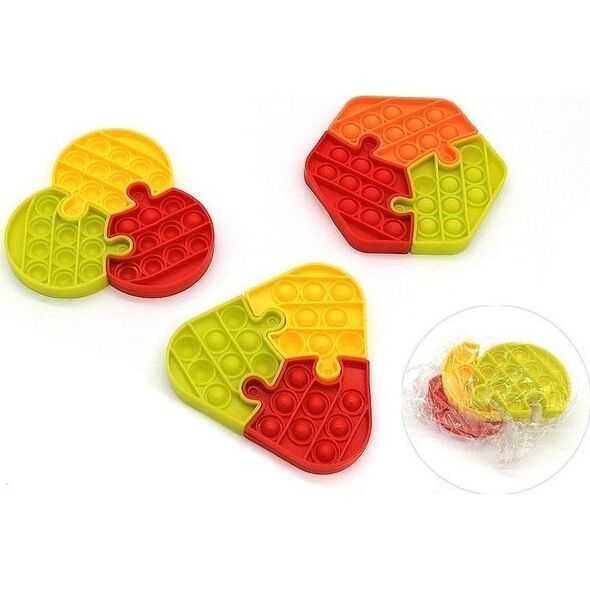 Pop it antystresowy 14cm 3el MIX