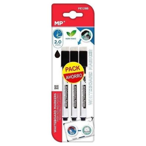 Marker do tablic 3szt czarny