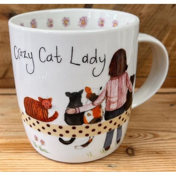 Kubek M02 Crazy Cat Lady Kociara