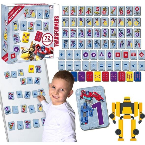 Magnesy transformers nauka liczenia