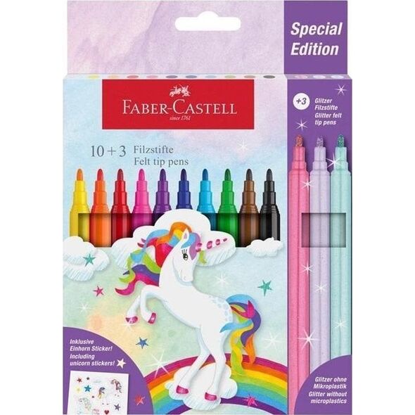 Flamastry Unicorn 10+3 kol.