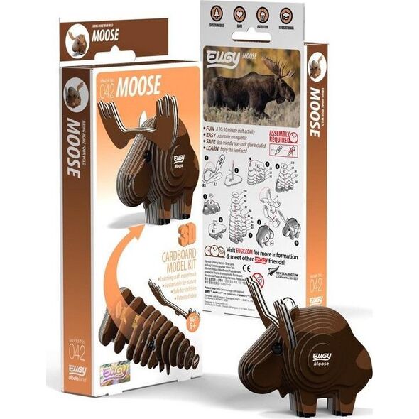 Łoś Eugy. Eko Układanka 3D