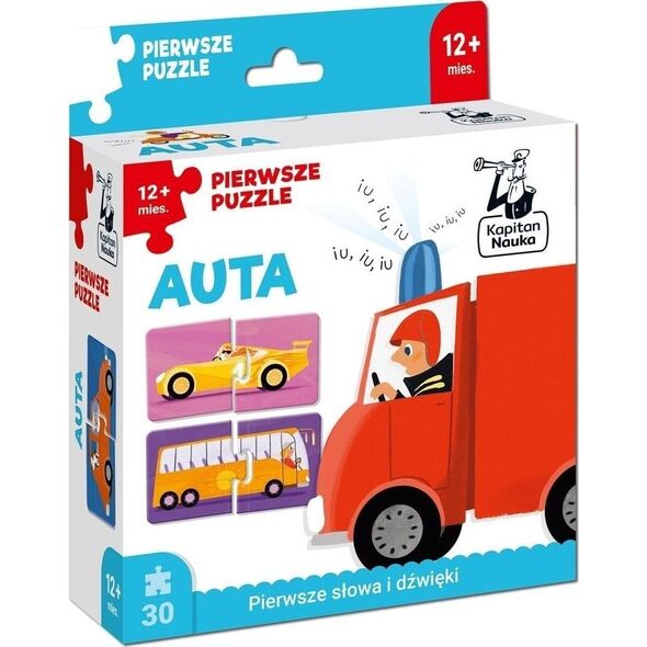 Kapitan Nauka. Auta. Pierwsze puzzle