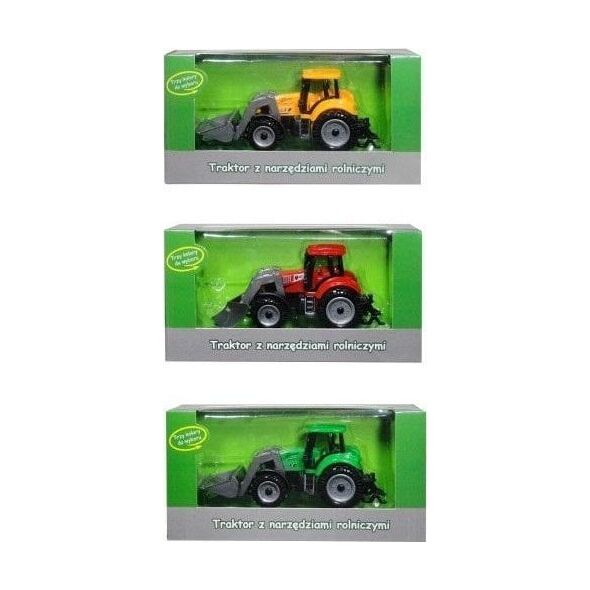 Traktor z maszyną MIX