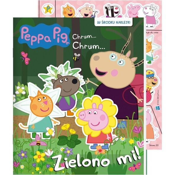 Świnka Peppa. Chrum... chrum cz.87 Zielono mi!
