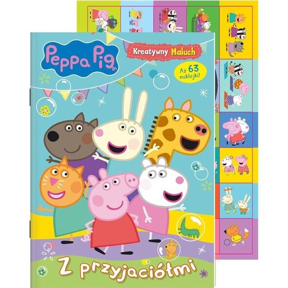 Świnka Peppa. Kreatywny Maluch cz.8 Z przyjaciółmi