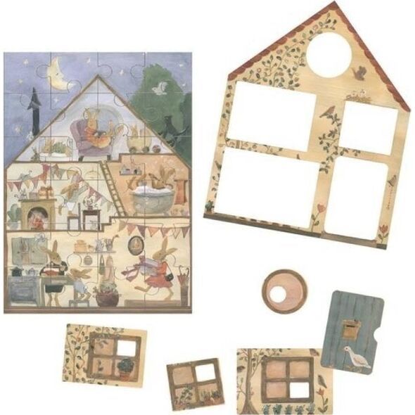 Puzzle 24 układanka Domek Króliczka