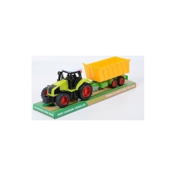 Traktor z przyczepą