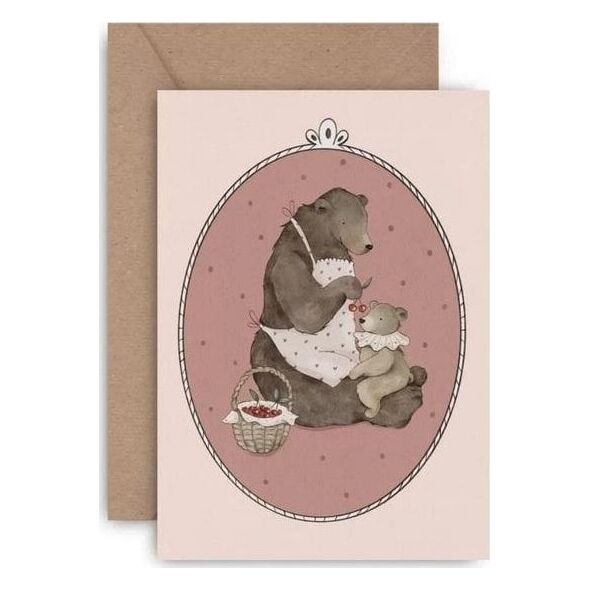 Karnet Mama - Mommy Bear