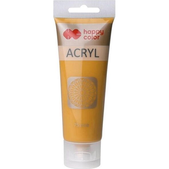 Farba akrylowa 75ml ochra HAPPY COLOR