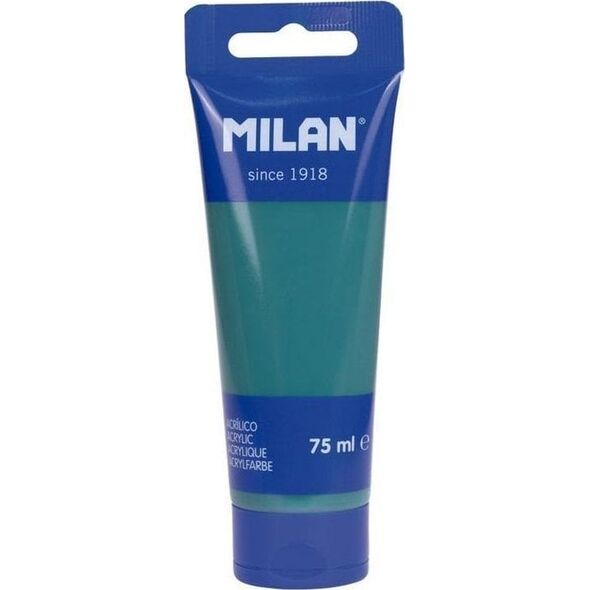 Farba akrylowa w tubce 75ml żółwia zieleń MILAN